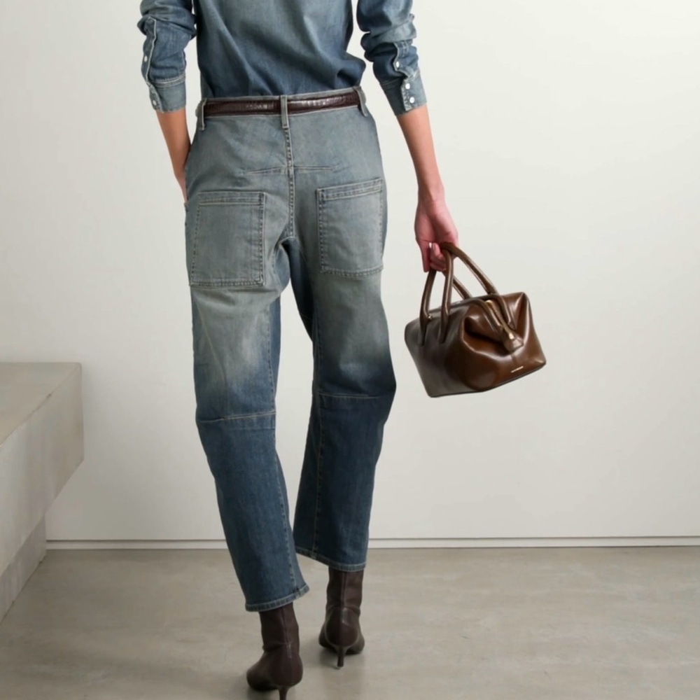 Nili Lotan Light Blue Boyfriend Jeans - Picture 3 of 16